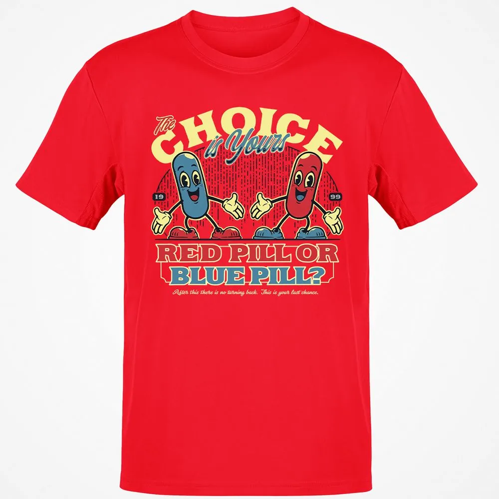 Classic Unisex T-Shirt - 6A4KHRCL - Red - 10