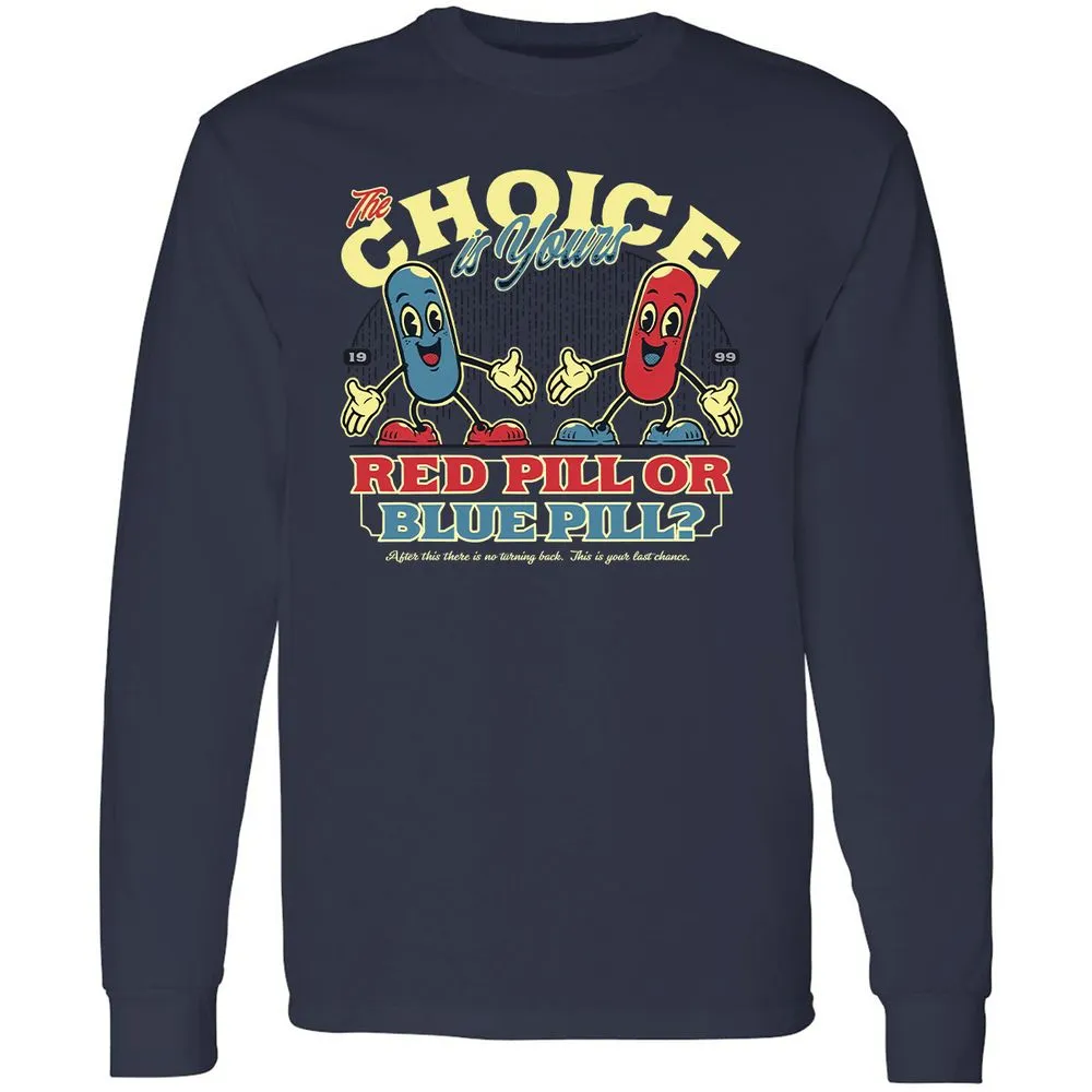 Long Sleeve T-Shirt - 1L7QJMW6 - Navy - 2
