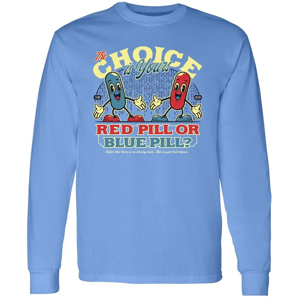 Long Sleeve T-Shirt - 1L7QJMW6 - Carolina Blue - 12