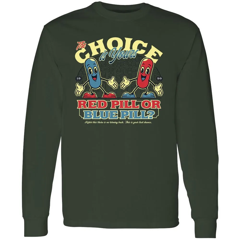 Long Sleeve T-Shirt - 1L7QJMW6 - Forest Green - 4