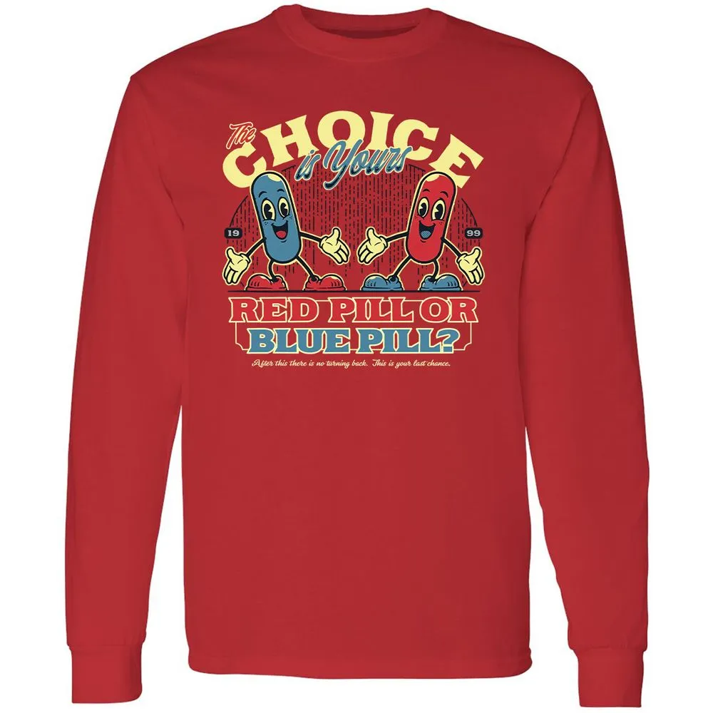 Long Sleeve T-Shirt - 1L7QJMW6 - Red - 14
