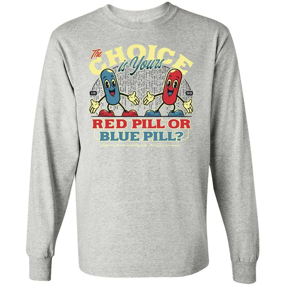 Long Sleeve T-Shirt - 1L7QJMW6 - Ash - 7