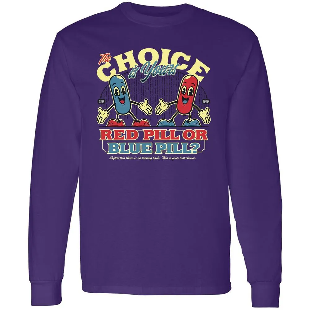 Long Sleeve T-Shirt - 1L7QJMW6 - Purple - 13