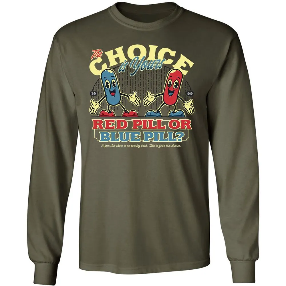 Long Sleeve T-Shirt - 1L7QJMW6 - Military Green - 16