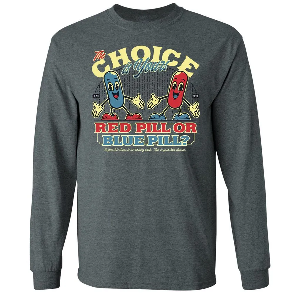 Long Sleeve T-Shirt - 1L7QJMW6 - Dark Heather - 15