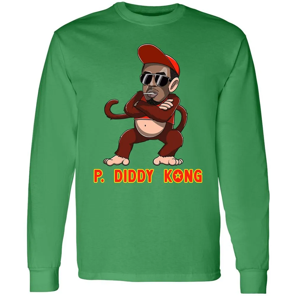 Long Sleeve T-Shirt - 3Q8J9AB7 - Irish Green - 10