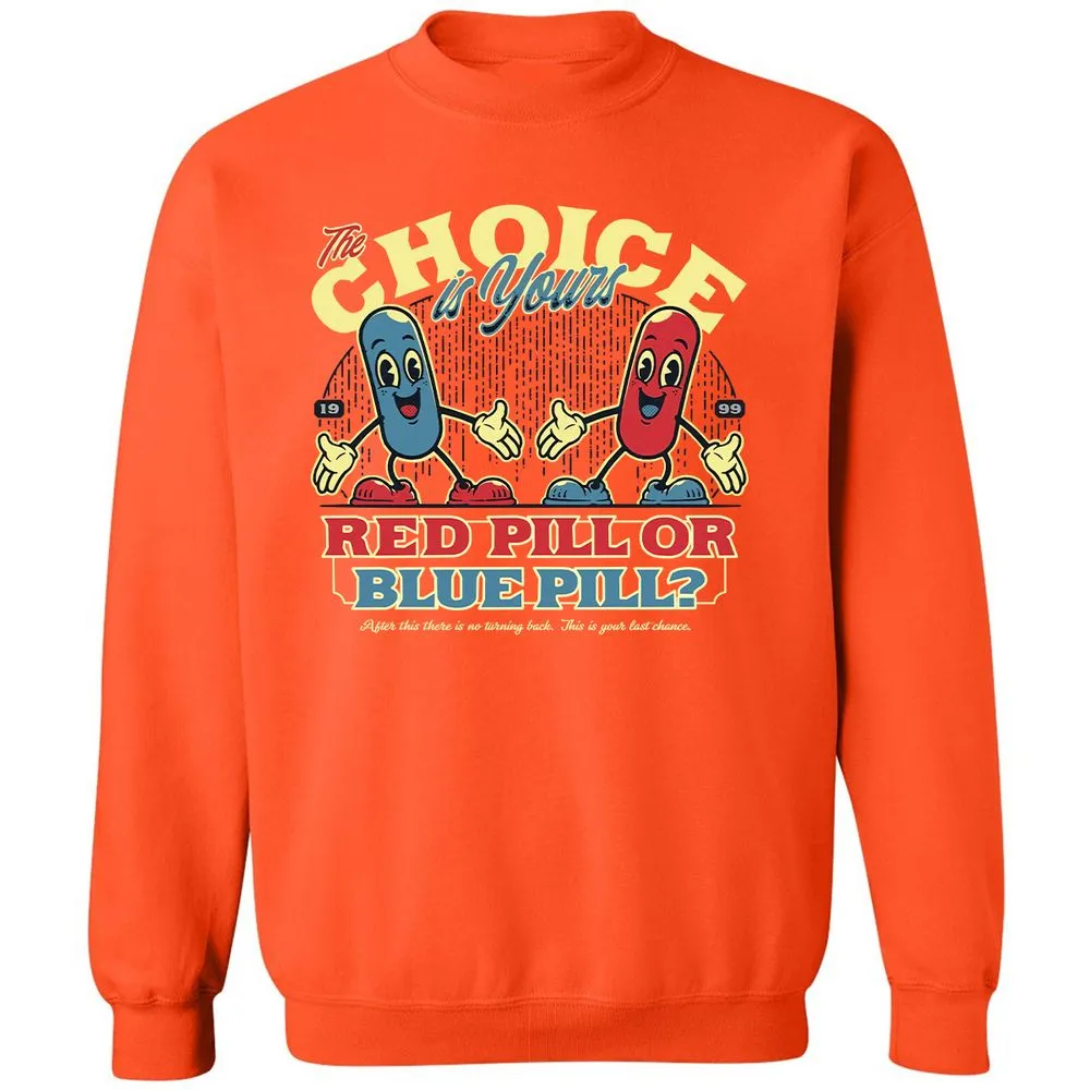 Classic Unisex Sweatshirt - QSTQXUP4 - Orange - 10