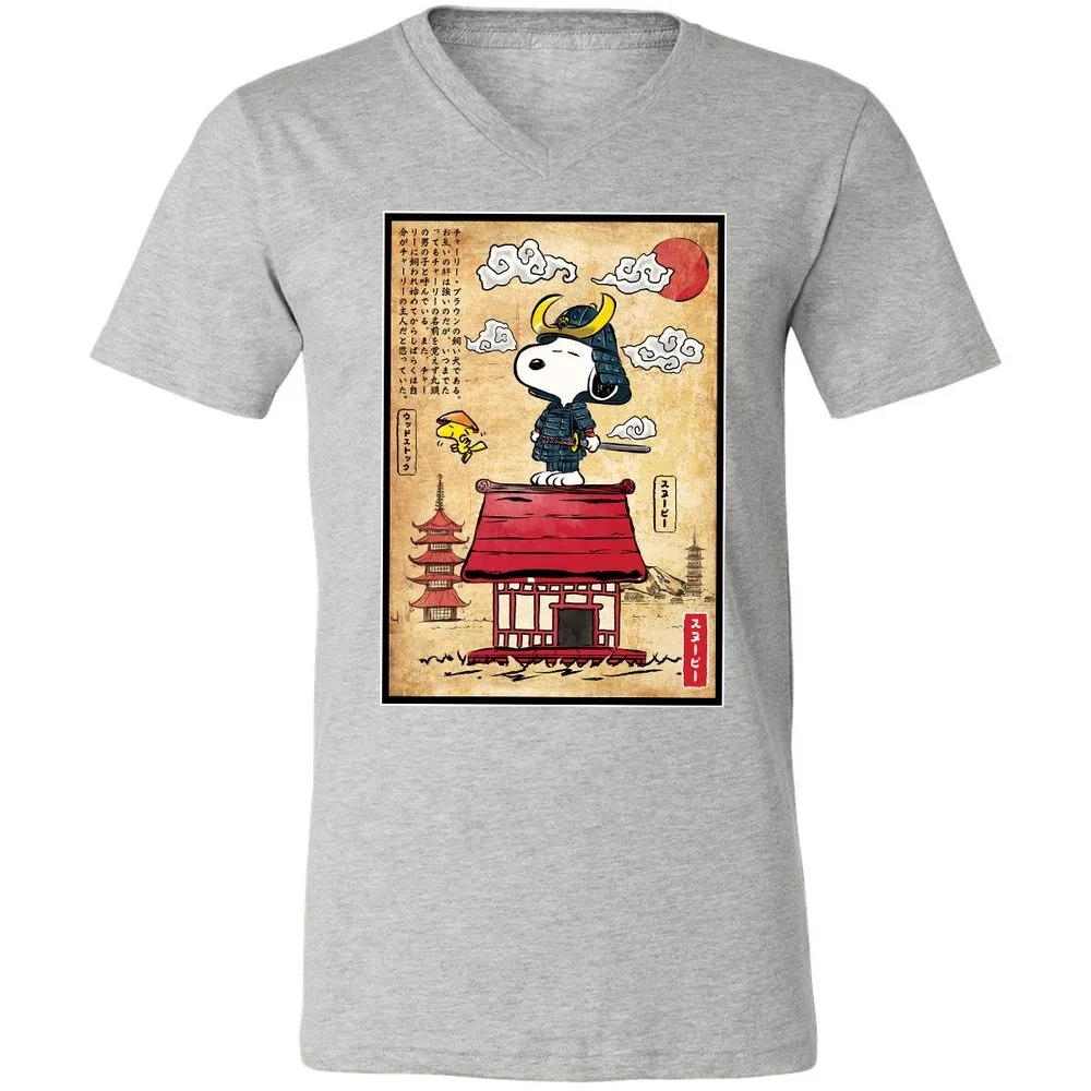 Unisex V-Neck T-Shirt - 49PCRJCS - Athletic Heather - 7