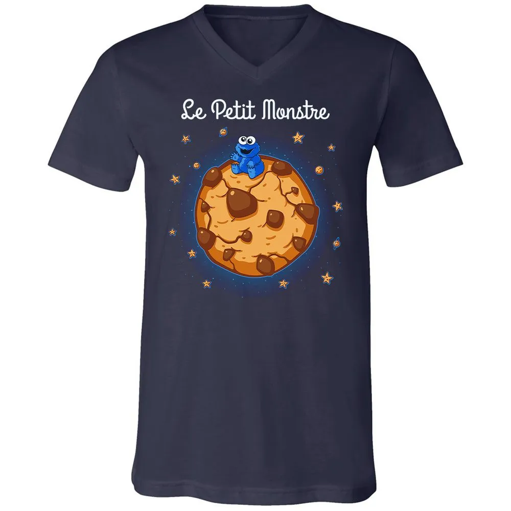 Unisex V-Neck T-Shirt - EZ3VNJAF - Navy - 2