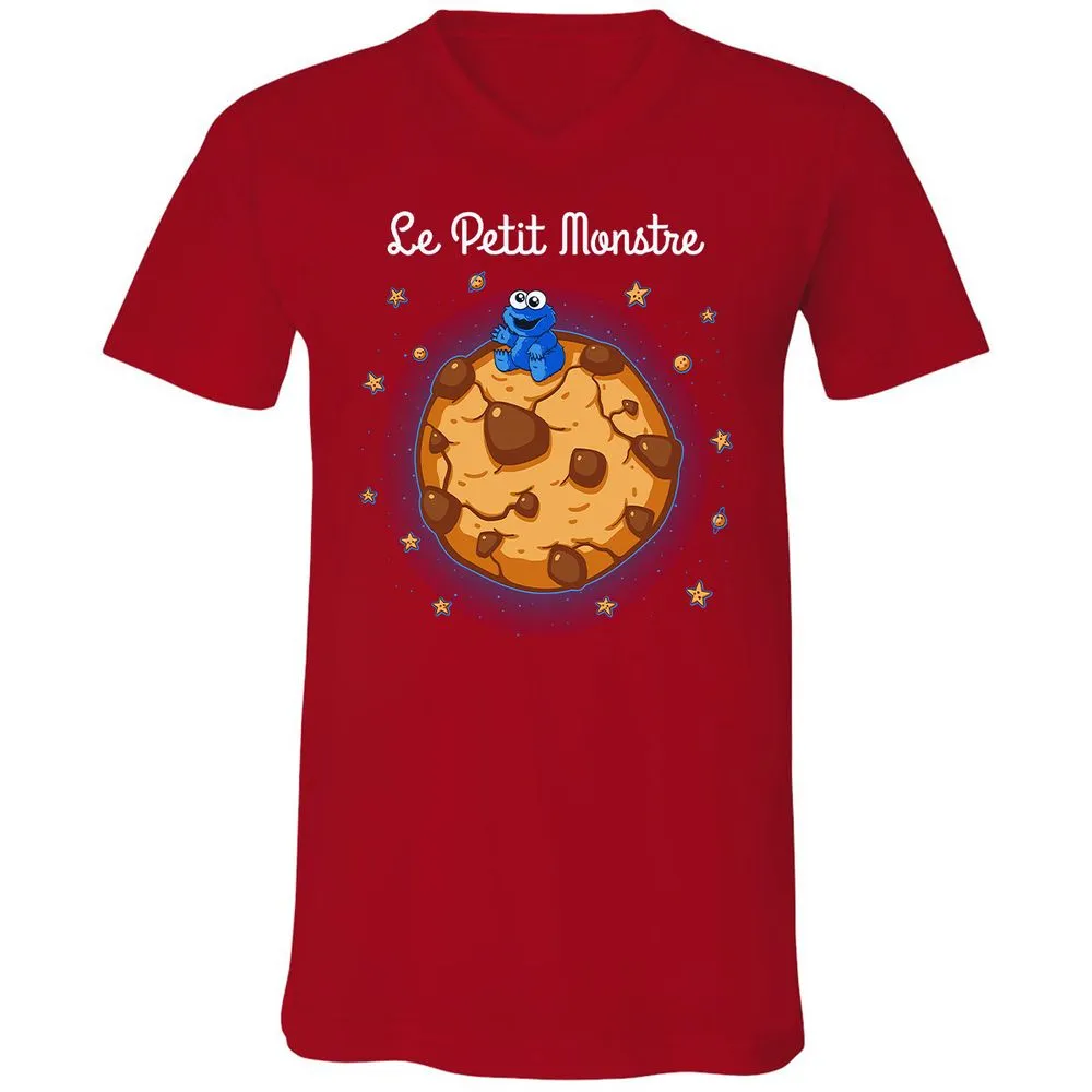 Unisex V-Neck T-Shirt - EZ3VNJAF - Red - 3