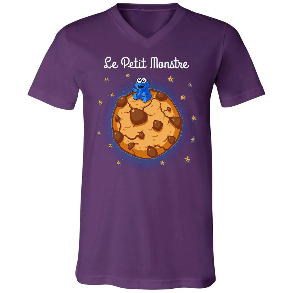 Unisex V-Neck T-Shirt - EZ3VNJAF - Team Purple - 9