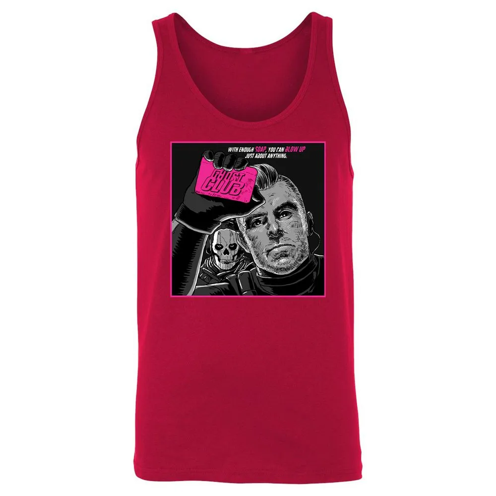 Unisex Jersey Tank - 6M8DNX7X - Red - 11