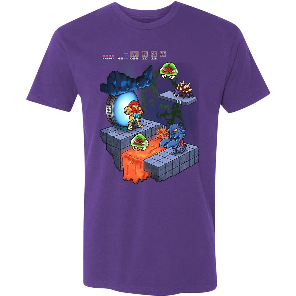 Premium Unisex T-Shirt - TJESSAWV - Purple Rush - 7
