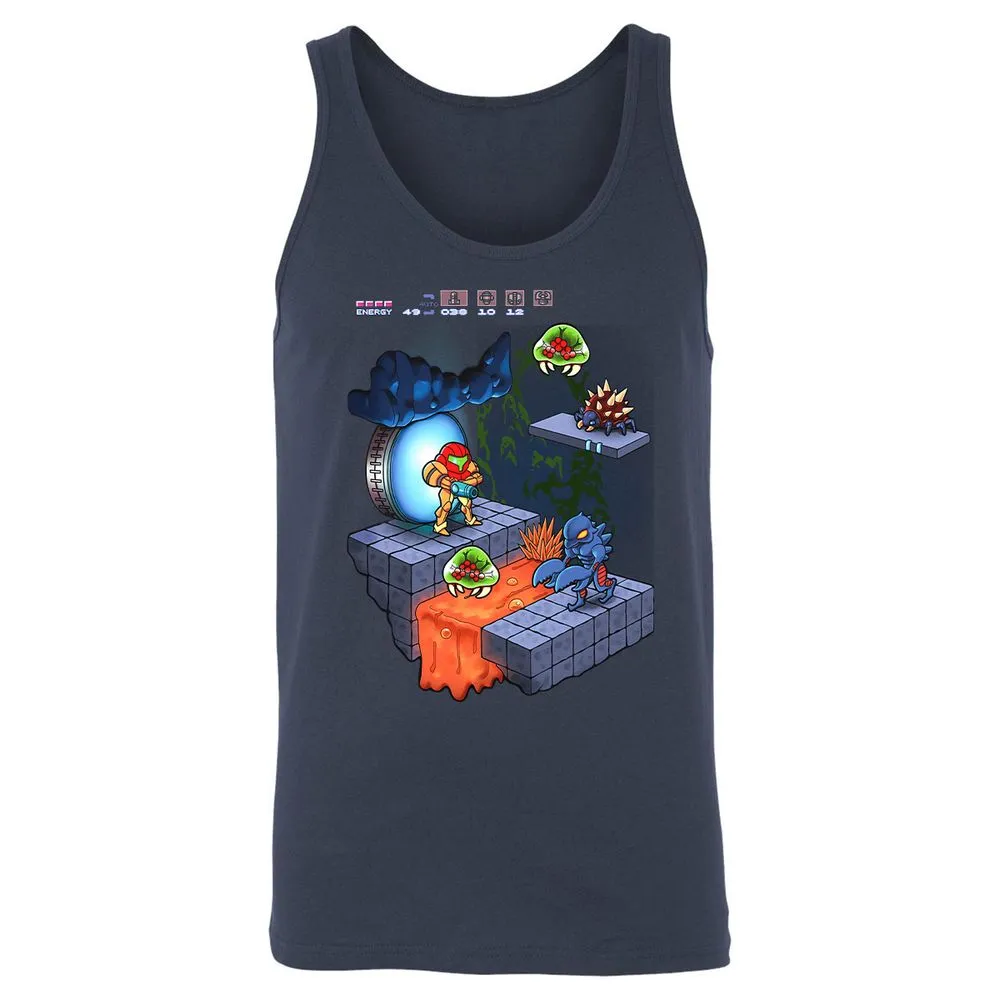 Unisex Jersey Tank - KAZ9WR86 - Navy - 2