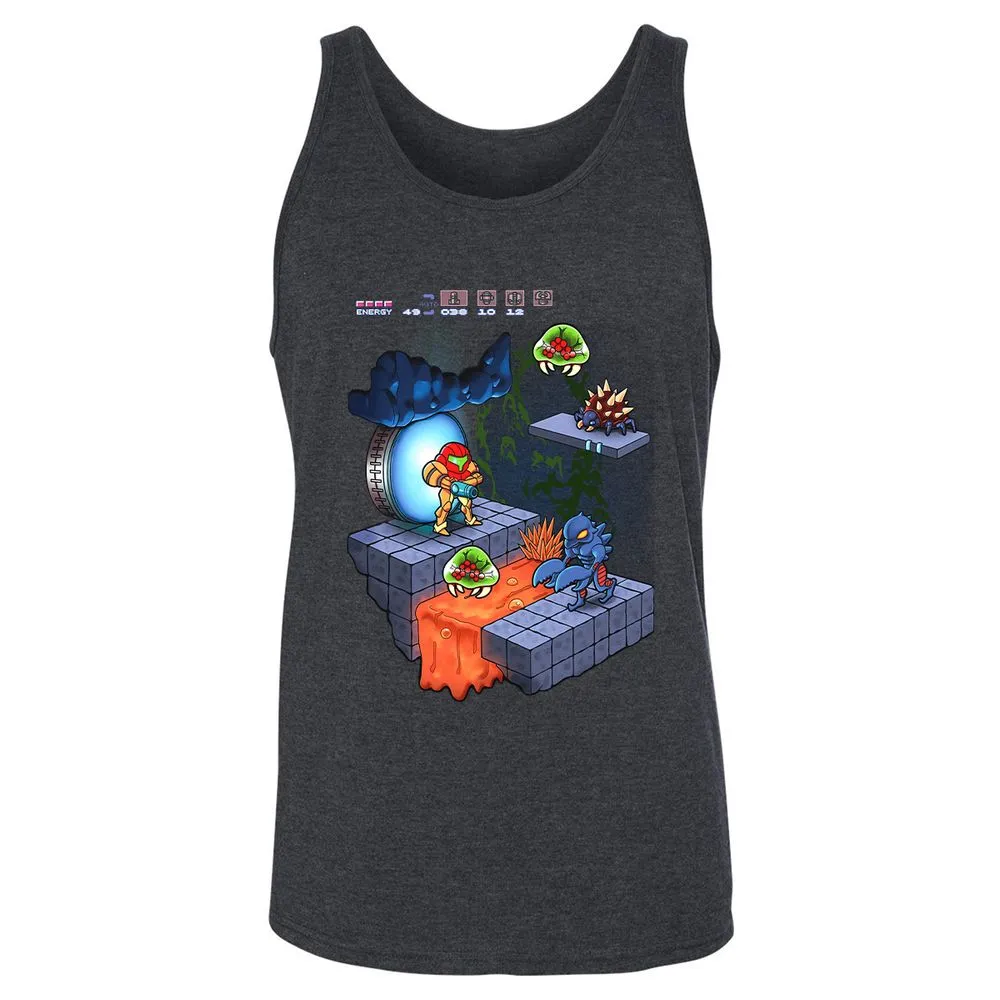 Unisex Jersey Tank - KAZ9WR86 - Dark Grey Heather - 6