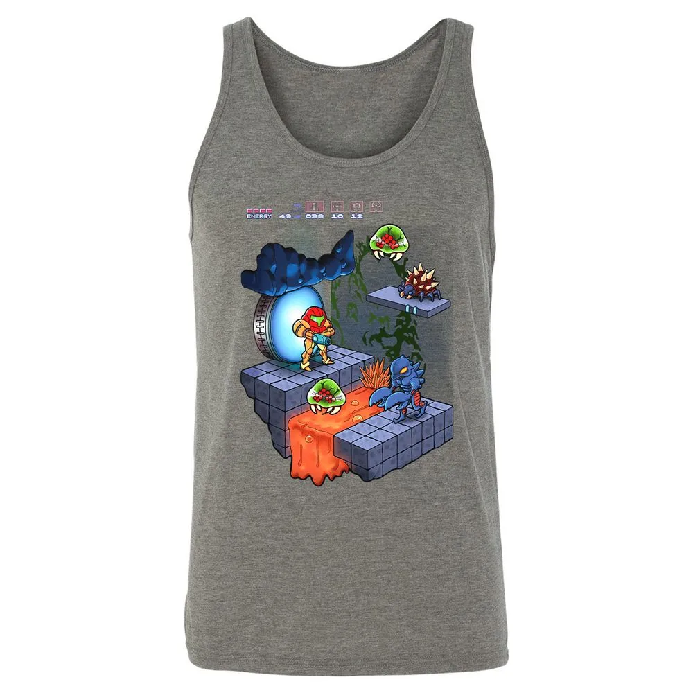 Unisex Jersey Tank - KAZ9WR86 - Grey Triblend - 8