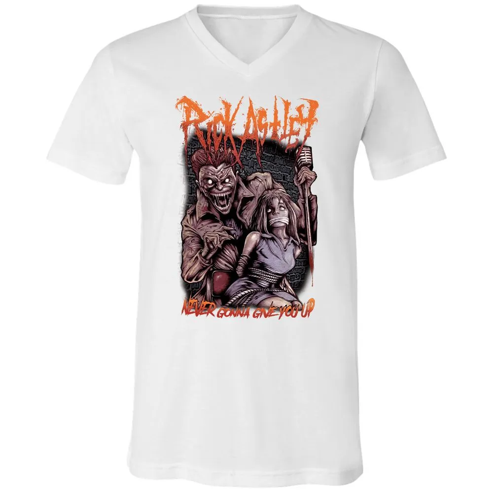 Unisex V-Neck T-Shirt - ZLYGHYQP - White - 5