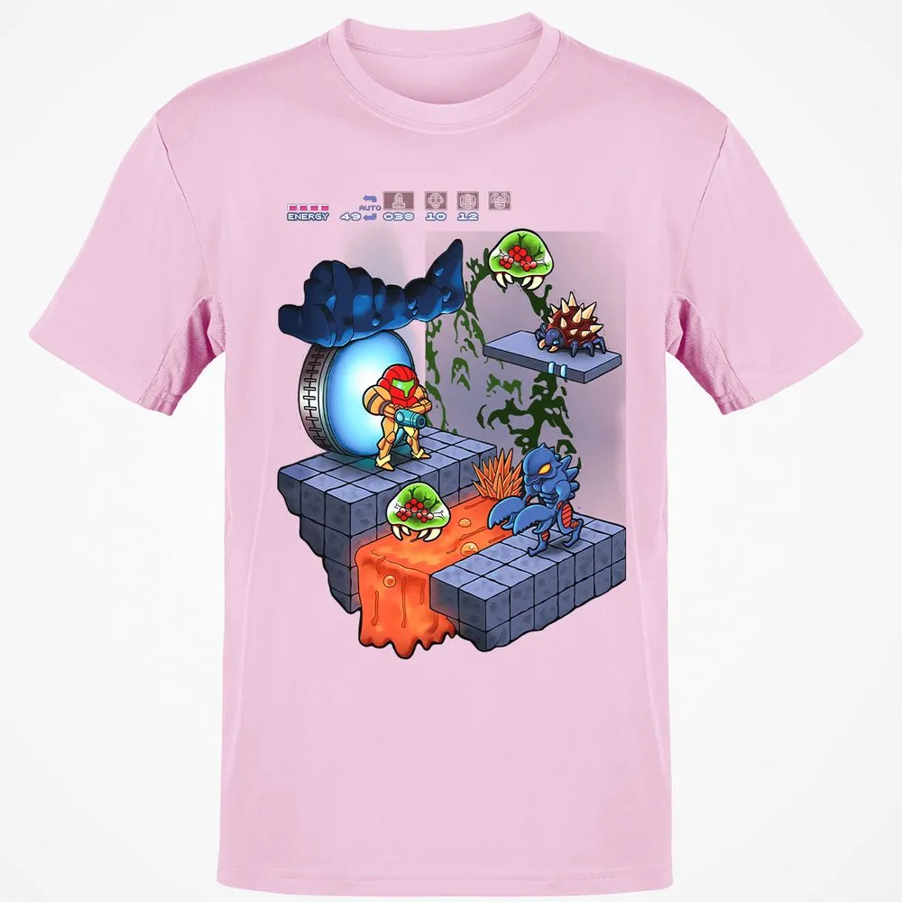 Classic Unisex T-Shirt - TCK1CL7E - Light Pink - 5