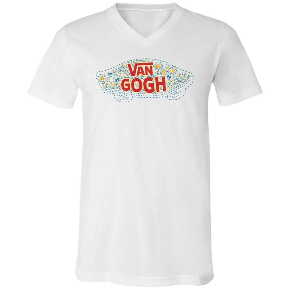 Unisex V-Neck T-Shirt - BSZAKACV - White - 5