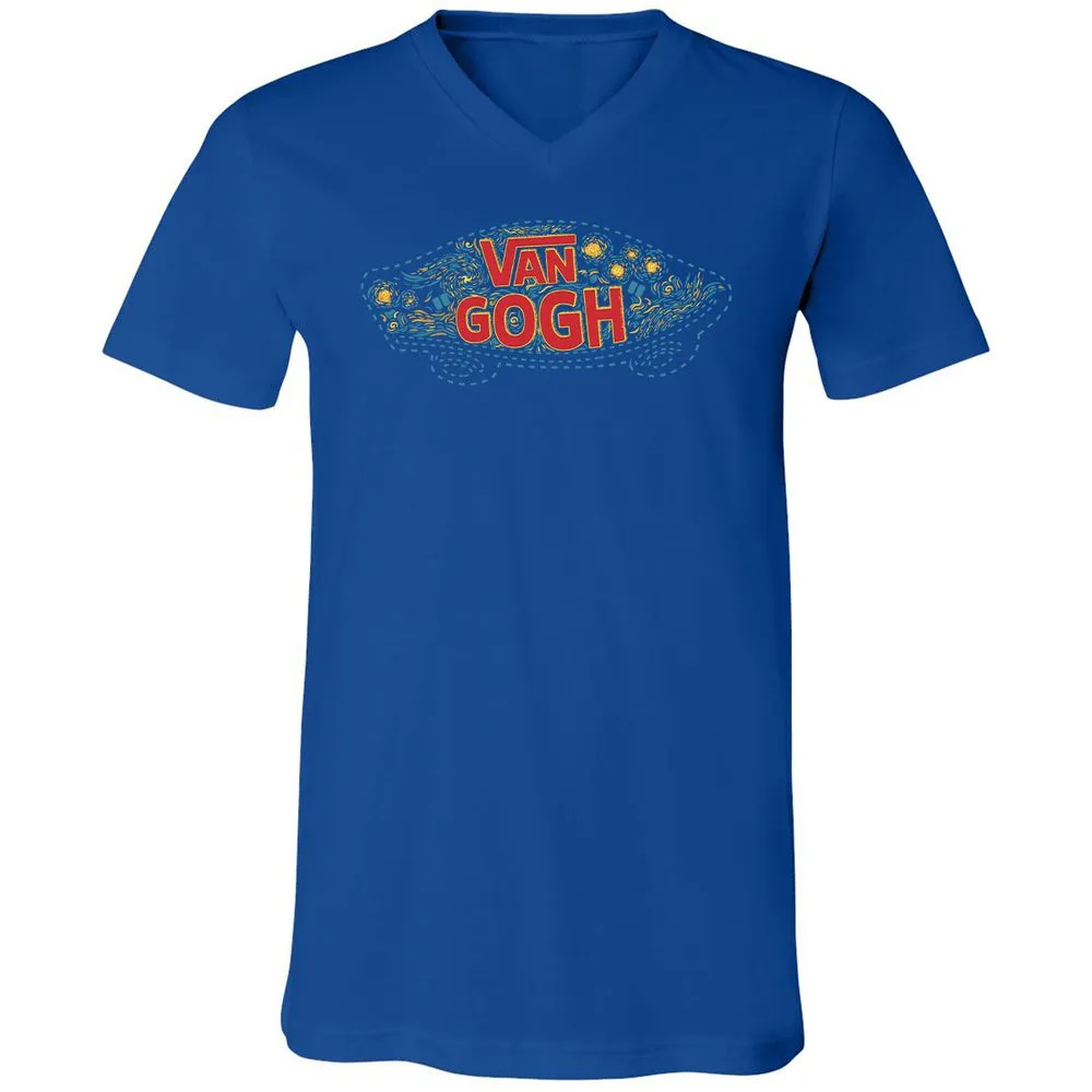 Unisex V-Neck T-Shirt - BSZAKACV - True Royal - 4