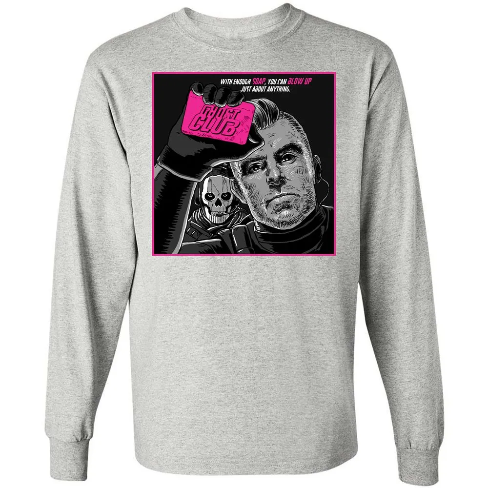 Long Sleeve T-Shirt - EWPCUMWV - Ash - 7