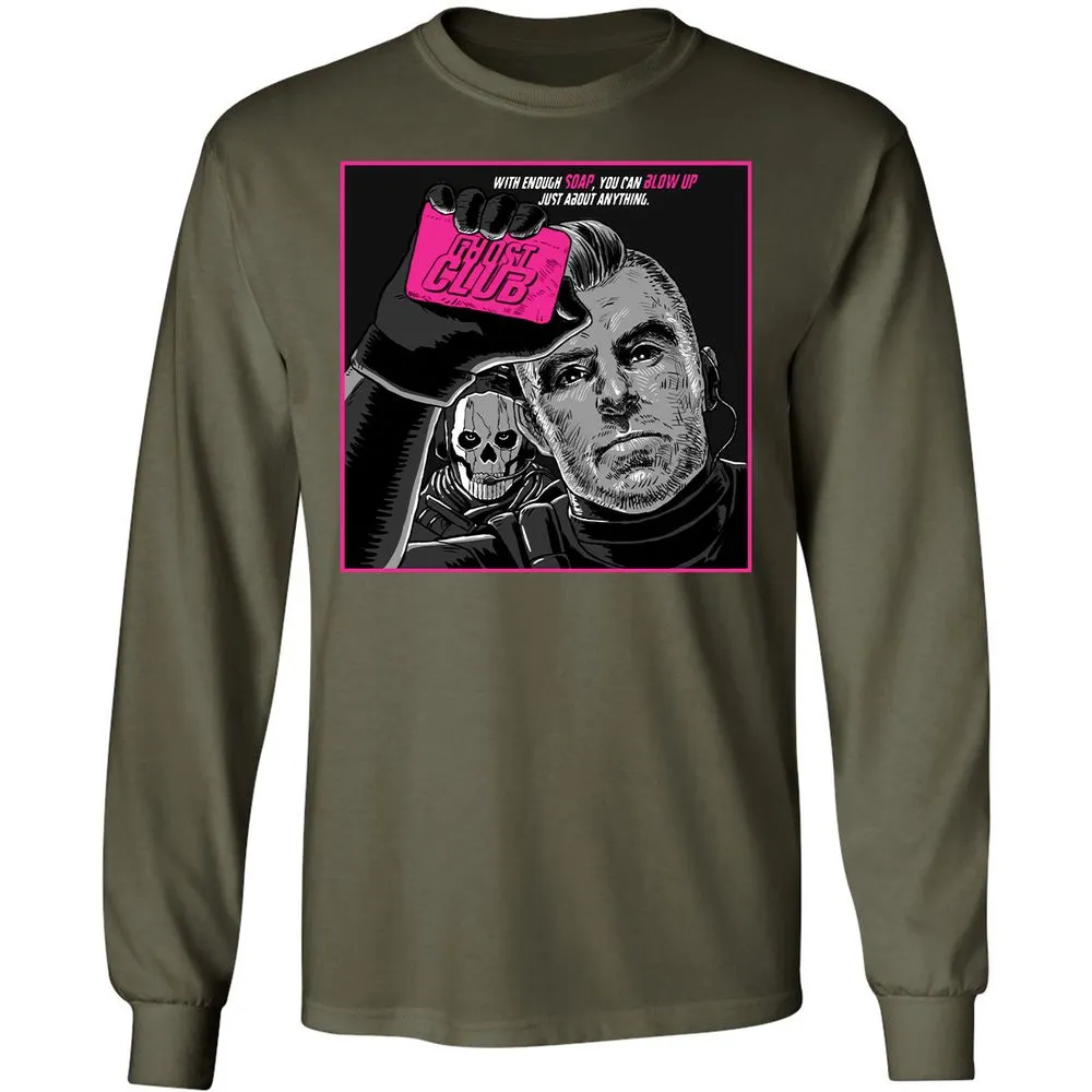Long Sleeve T-Shirt - EWPCUMWV - Military Green - 16