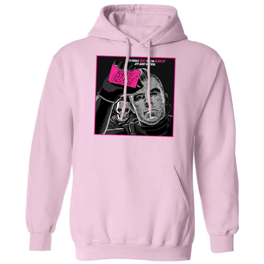 Classic Unisex Hoodie - CENFF53Q - Light Pink - 3