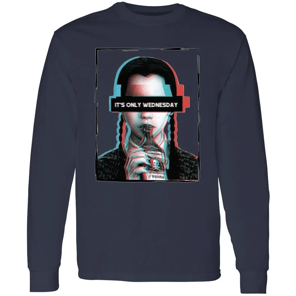Long Sleeve T-Shirt - 8T8QUJ3Y - Navy - 2