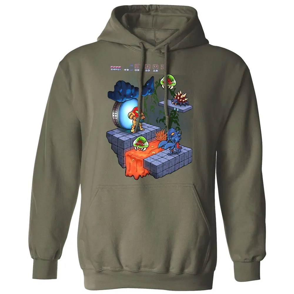 Classic Unisex Hoodie - EWH7MKDW - Military Green - 4