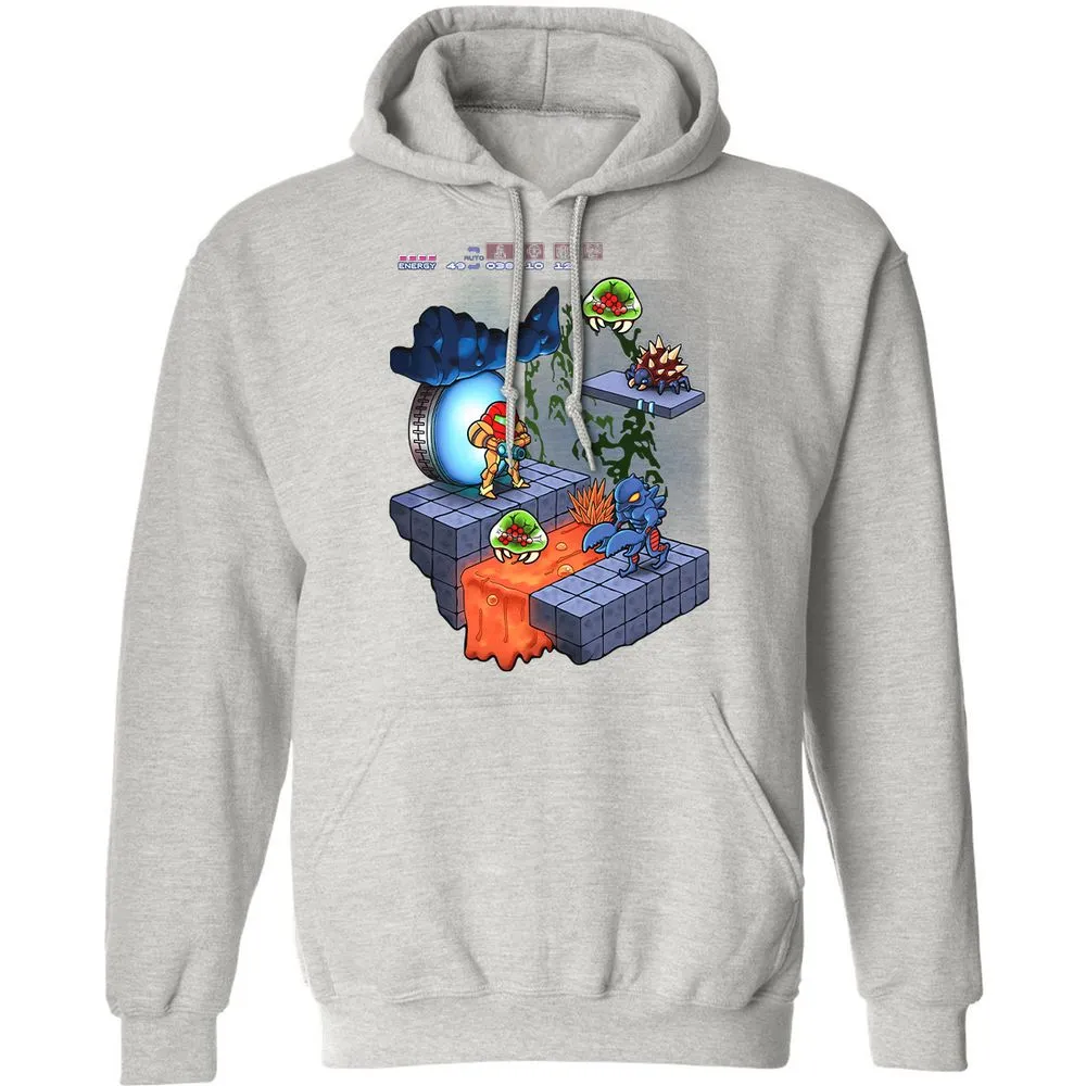 Classic Unisex Hoodie - EWH7MKDW - Ash - 8