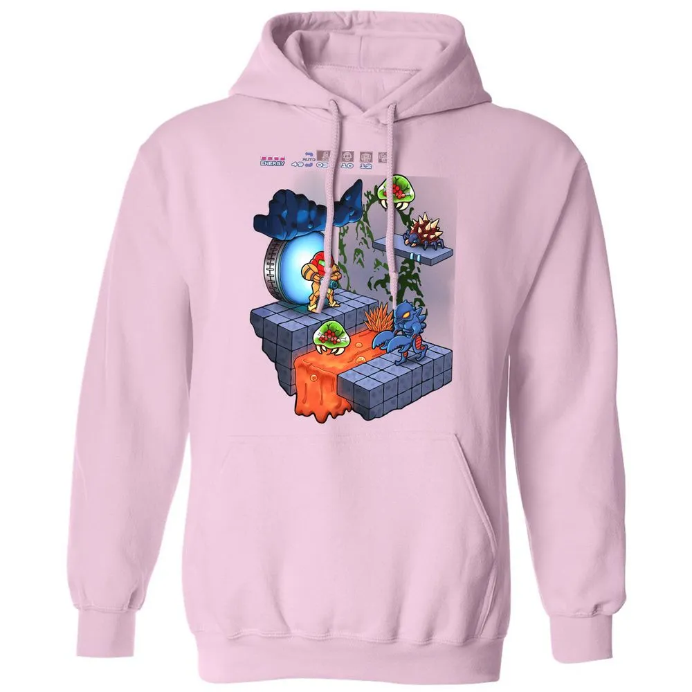 Classic Unisex Hoodie - EWH7MKDW - Light Pink - 3