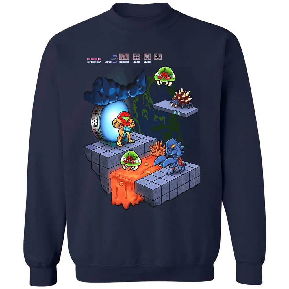 Classic Unisex Sweatshirt - 9SHFHC8N - Navy - 2