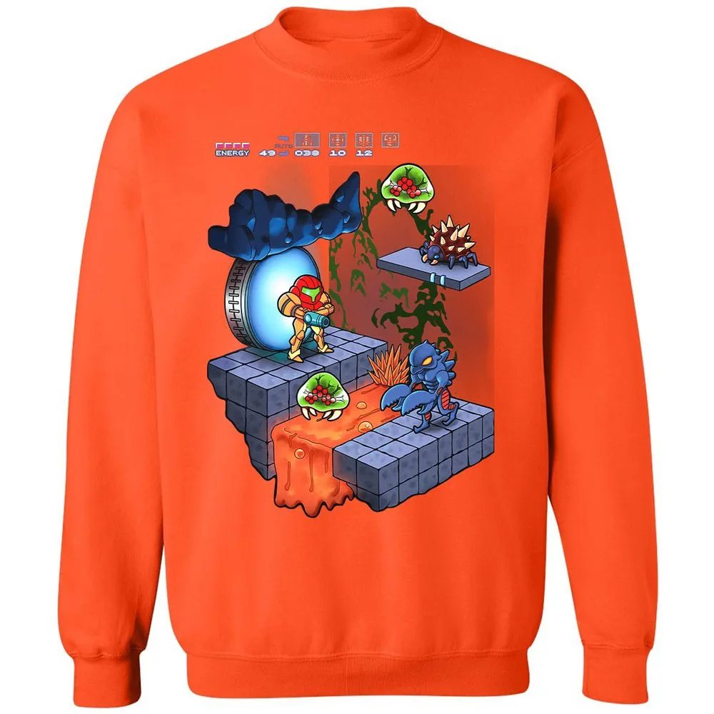 Classic Unisex Sweatshirt - 9SHFHC8N - Orange - 10