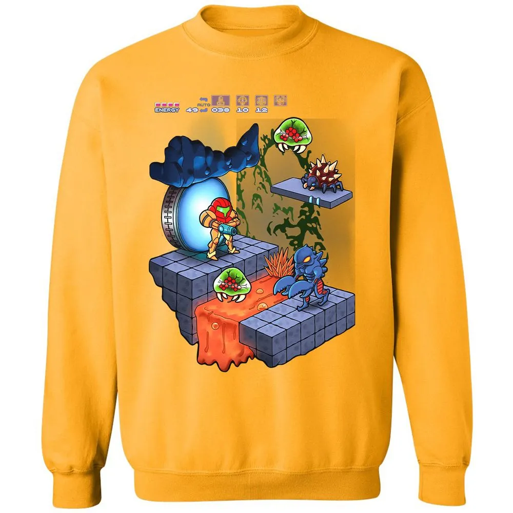 Classic Unisex Sweatshirt - 9SHFHC8N - Gold - 11