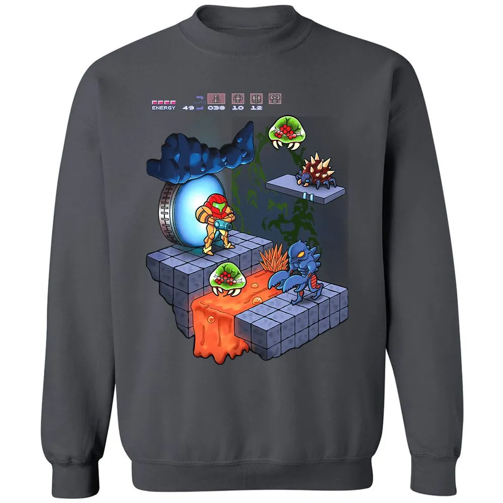 Classic Unisex Sweatshirt - 9SHFHC8N - Charcoal - 7