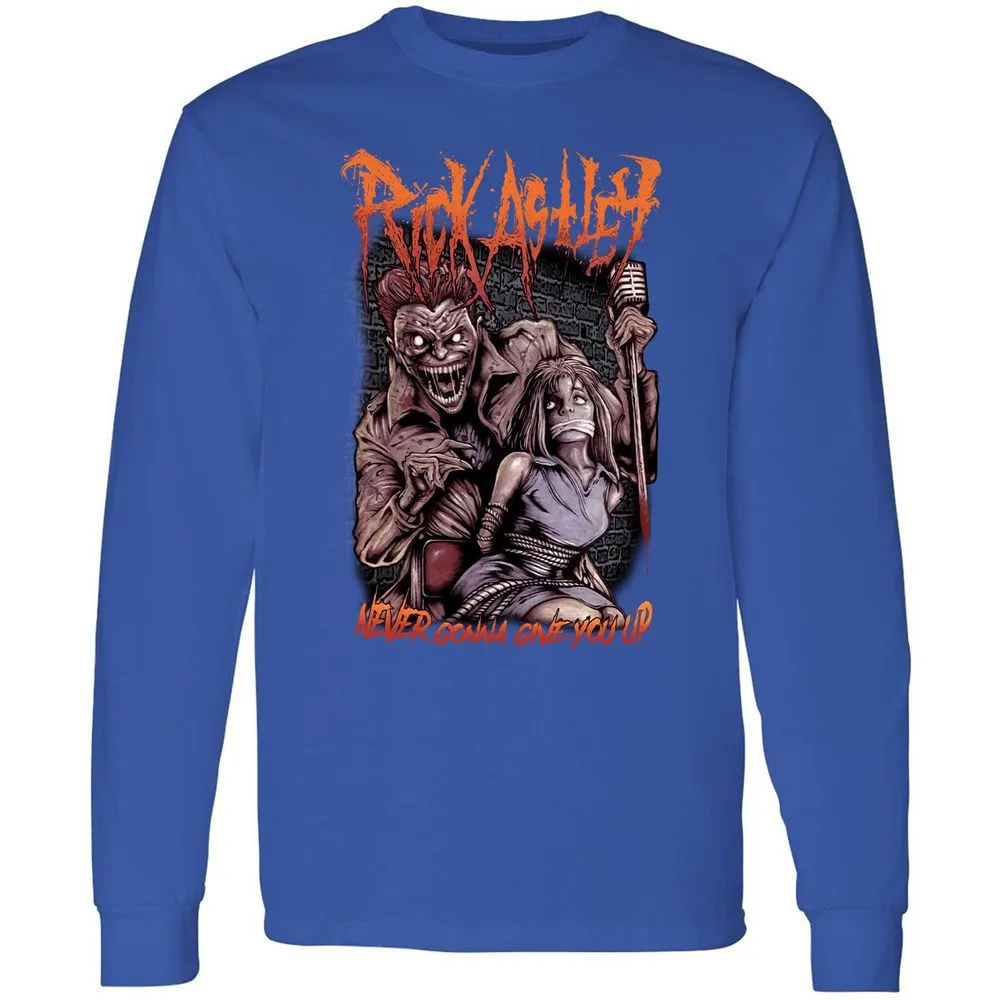 Long Sleeve T-Shirt - 4XHQL4G7 - Royal - 8