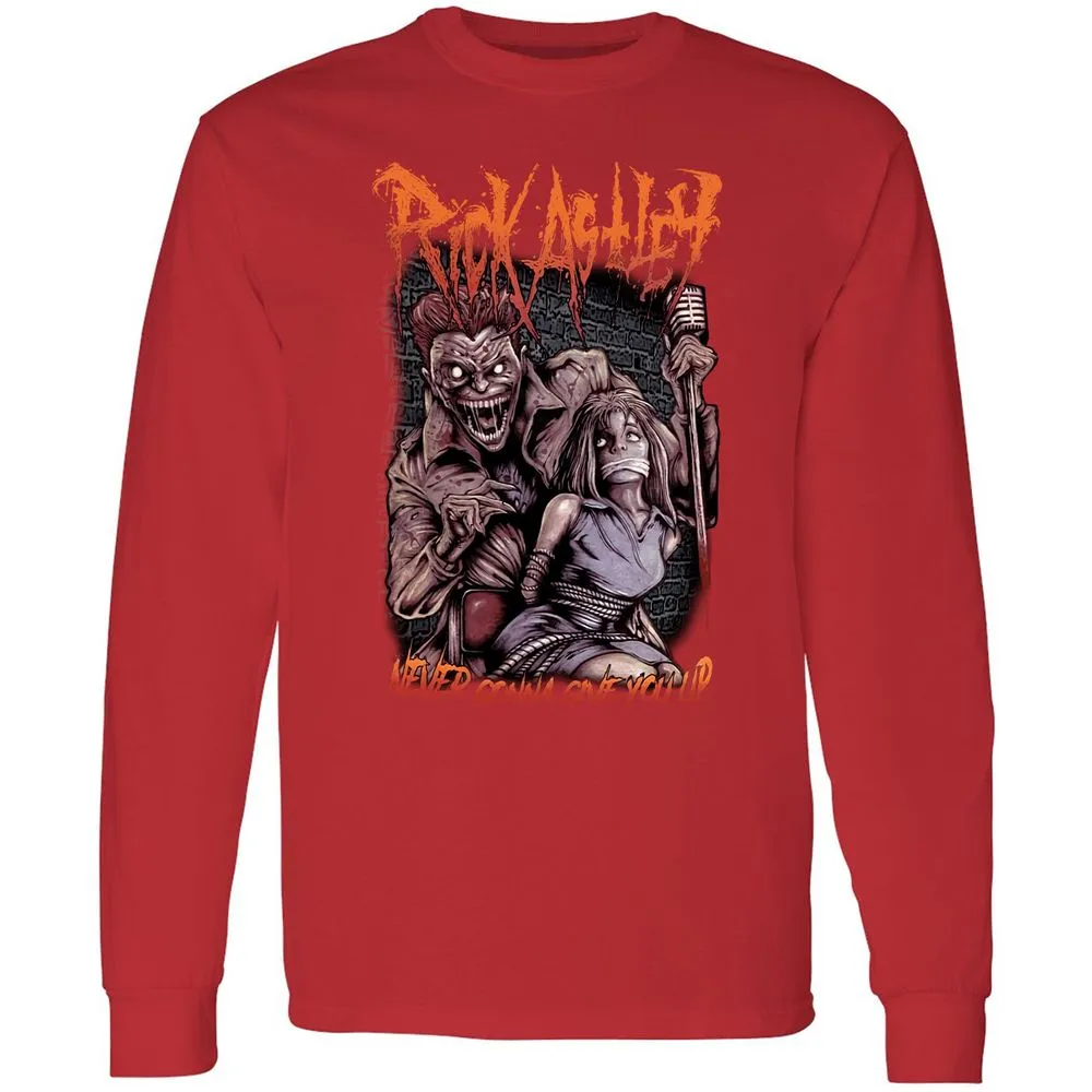 Long Sleeve T-Shirt - 4XHQL4G7 - Red - 14
