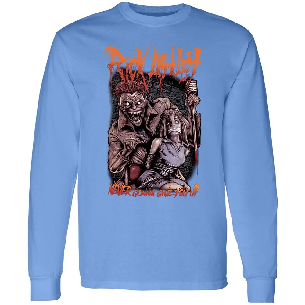 Long Sleeve T-Shirt - 4XHQL4G7 - Carolina Blue - 12