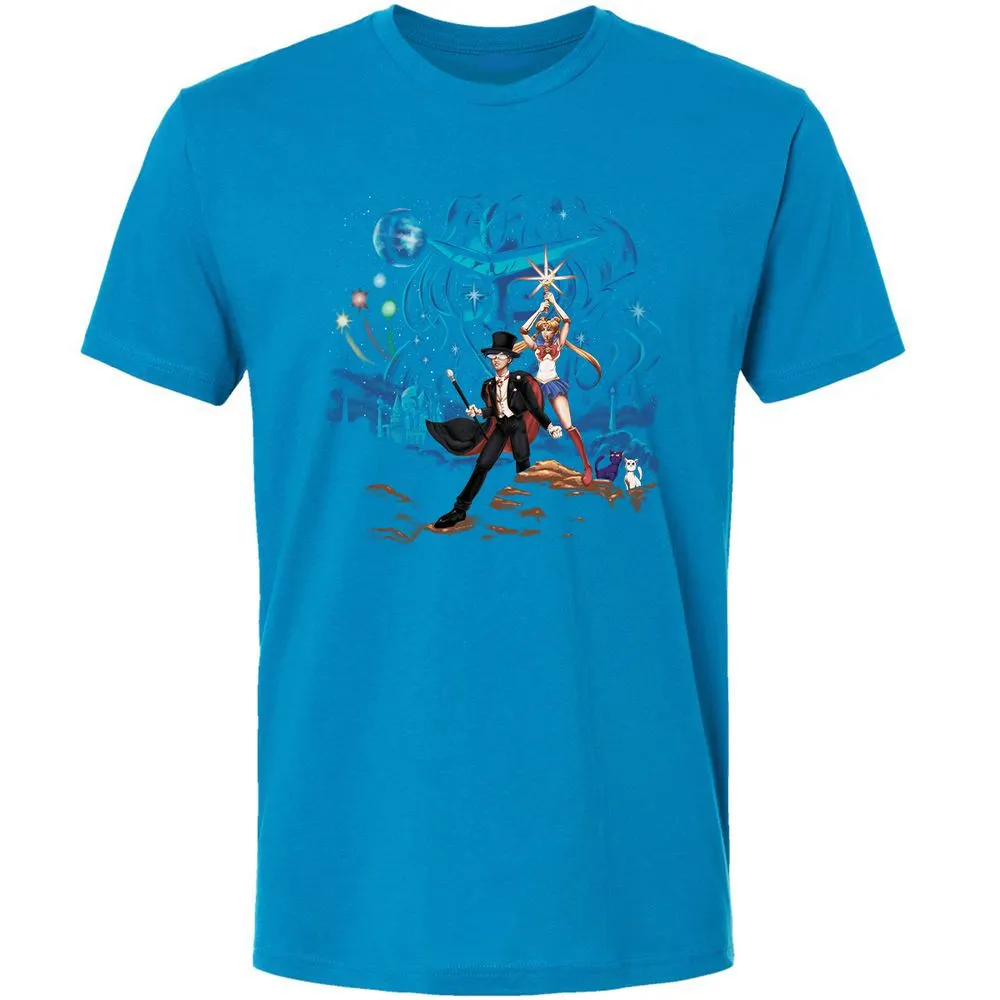Premium Unisex T-Shirt - UWV5XP7E - Turquoise - 16