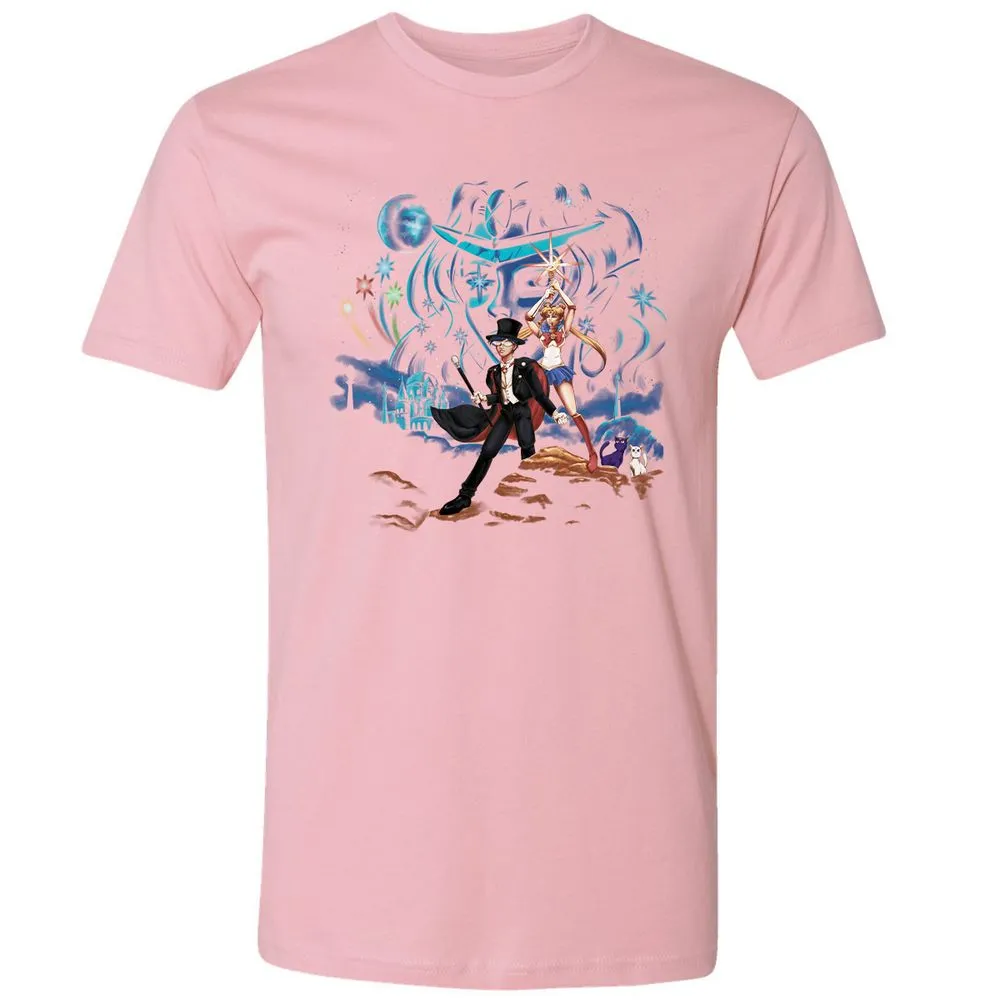 Premium Unisex T-Shirt - UWV5XP7E - Light Pink - 3