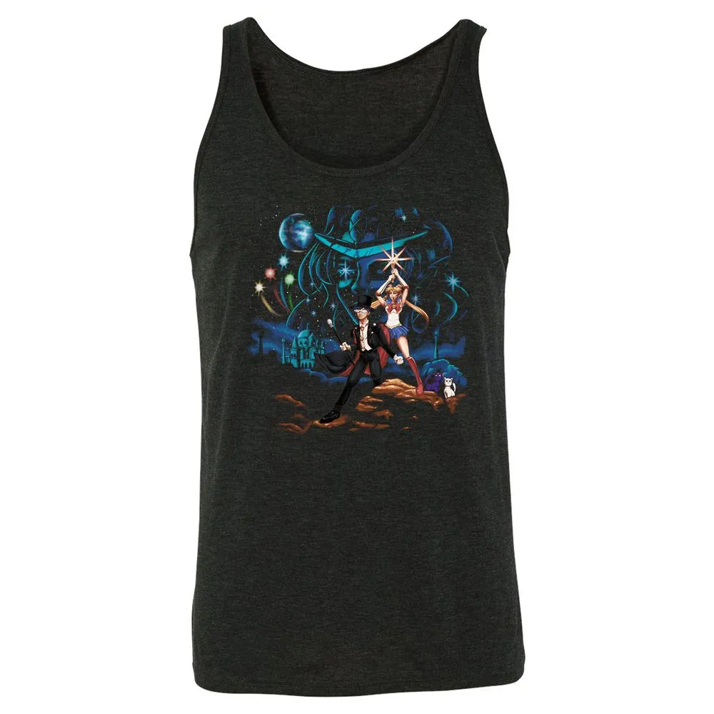 Unisex Jersey Tank - NT1Z7UTL - Charcoal Black Triblend - 5