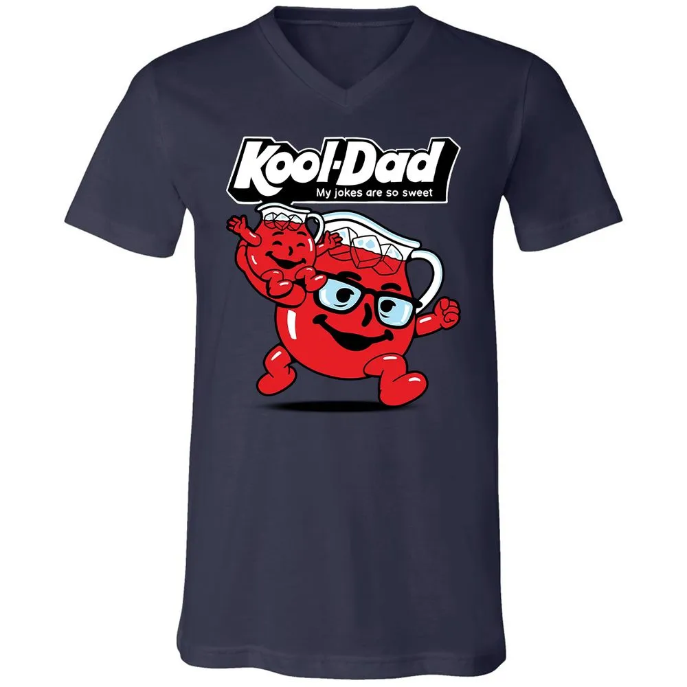 Unisex V-Neck T-Shirt - 8PN64PJ9 - Navy - 2
