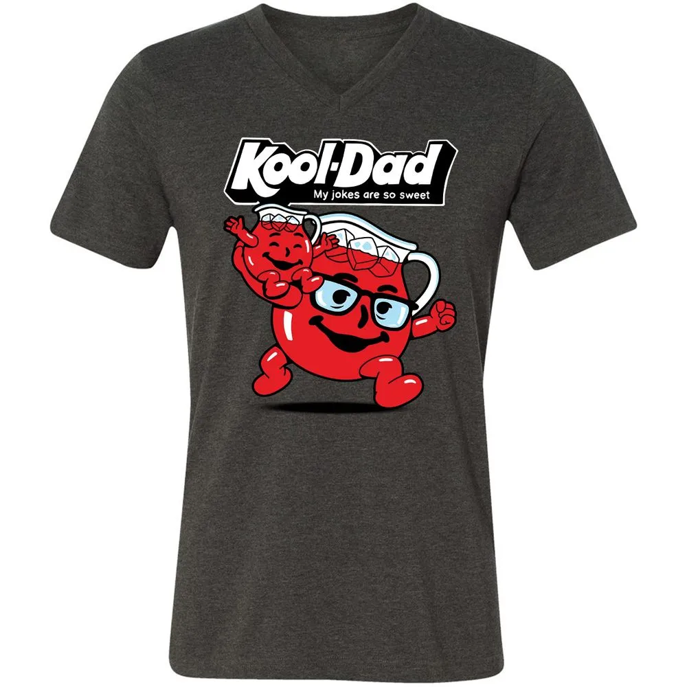 Unisex V-Neck T-Shirt - 8PN64PJ9 - Dark Grey Heather - 8