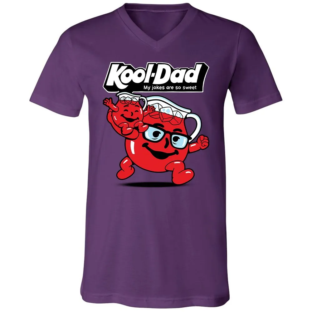 Unisex V-Neck T-Shirt - 8PN64PJ9 - Team Purple - 9