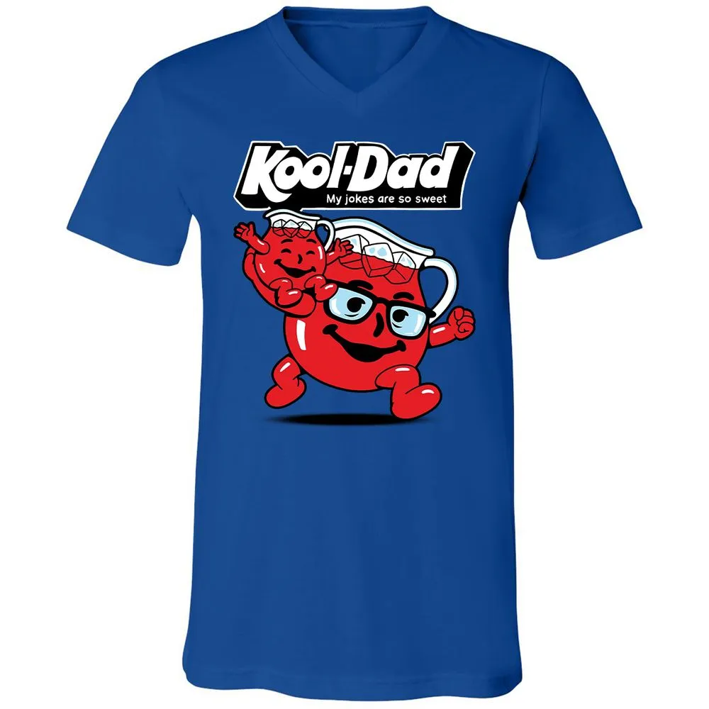 Unisex V-Neck T-Shirt - 8PN64PJ9 - True Royal - 4