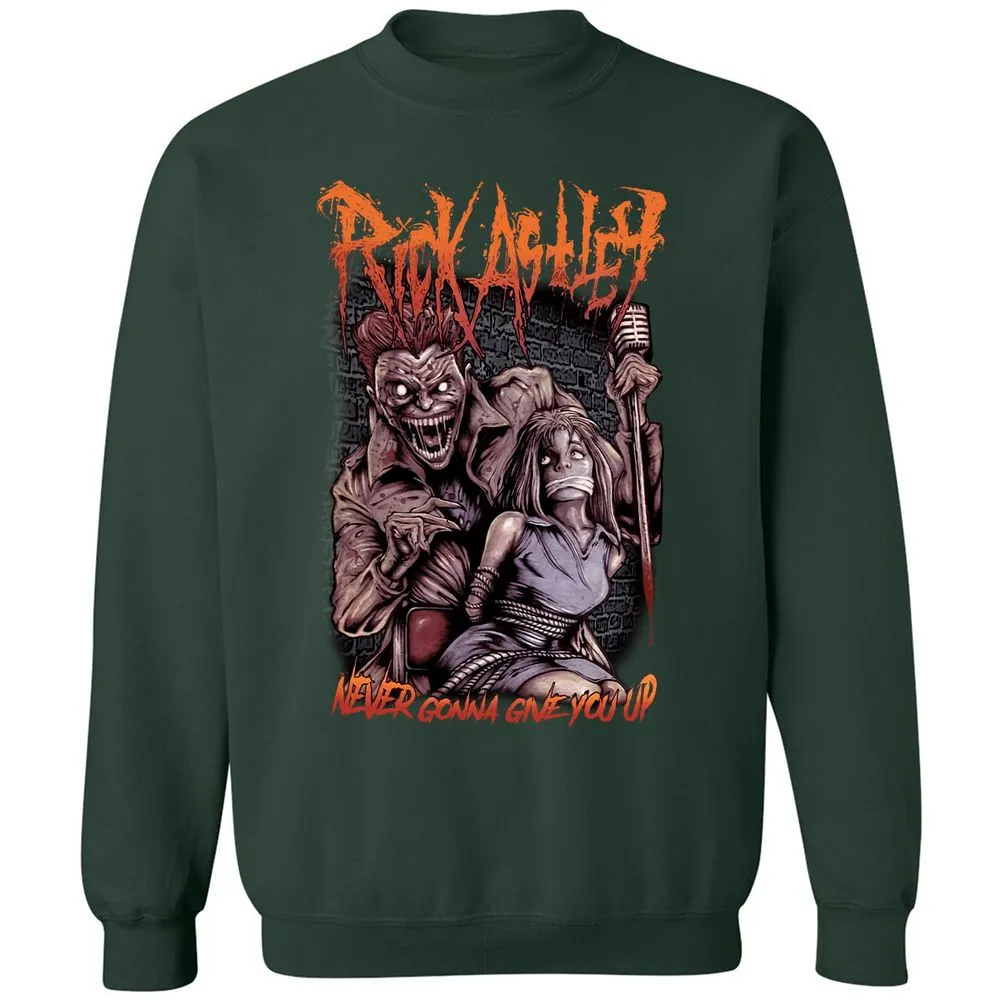 Classic Unisex Sweatshirt - AMLSCD9W - Forest Green - 4