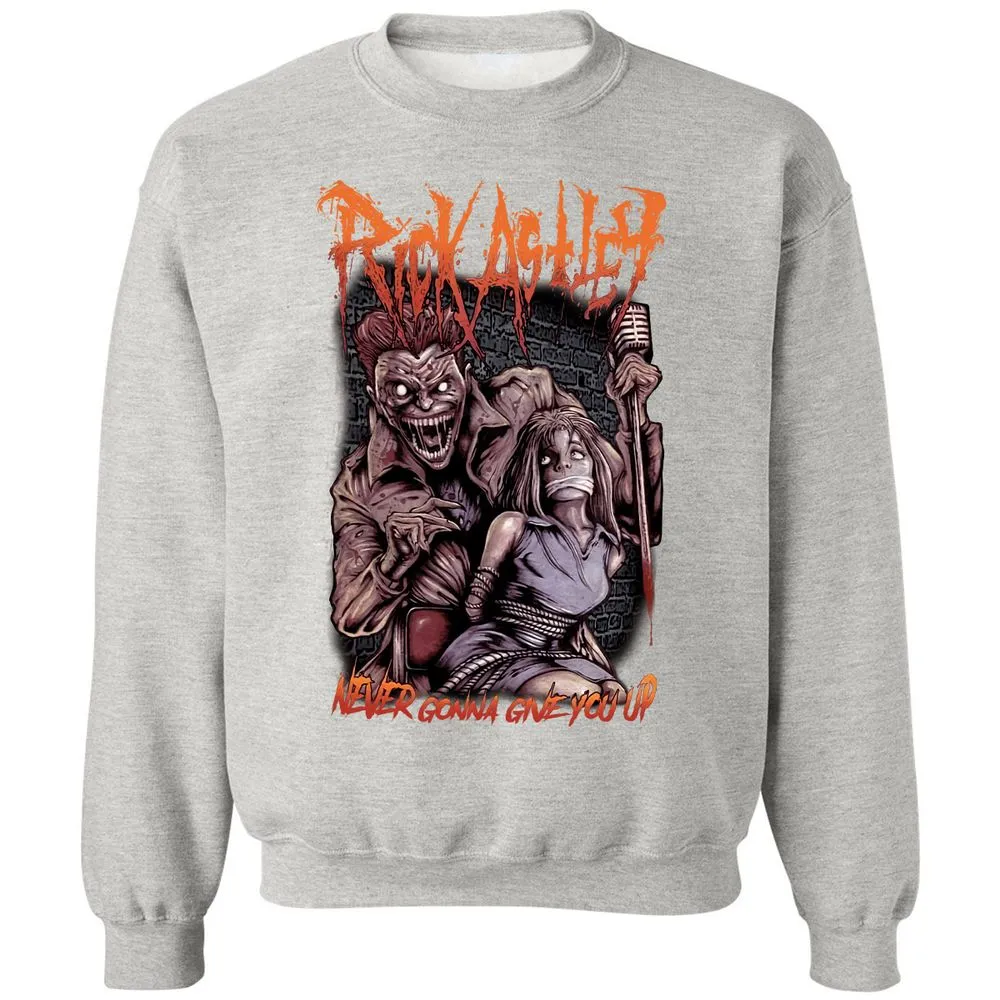 Classic Unisex Sweatshirt - AMLSCD9W - Ash - 8