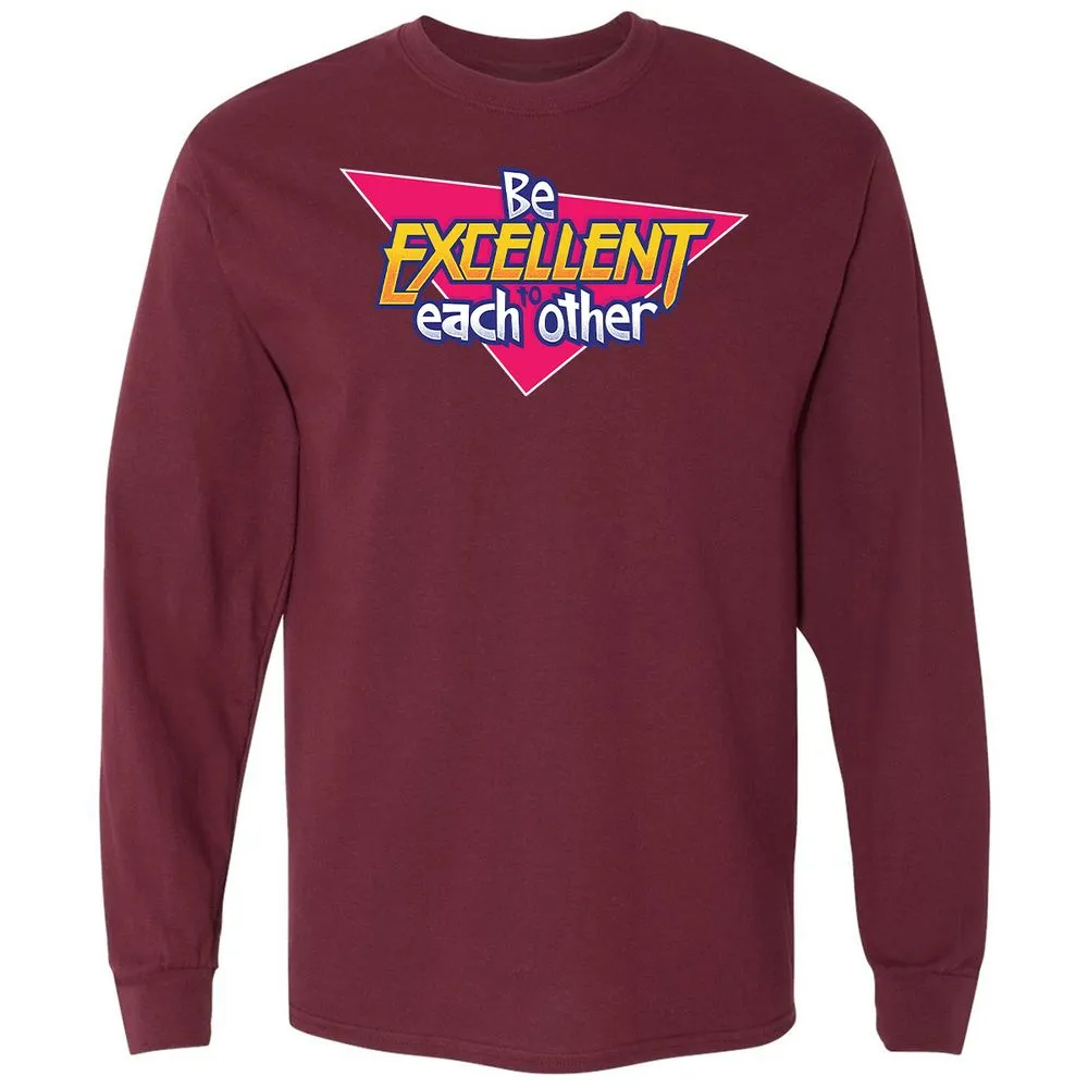 Long Sleeve T-Shirt - DE4ALZ73 - Maroon - 11