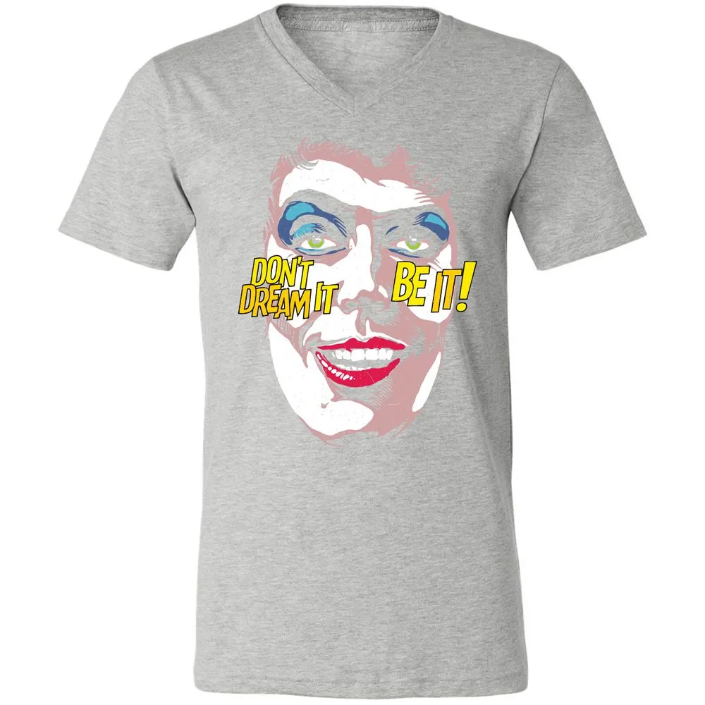 Unisex V-Neck T-Shirt - A9HUUPB7 - Athletic Heather - 7