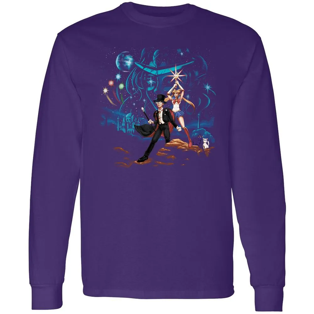 Long Sleeve T-Shirt - CRV834QB - Purple - 13
